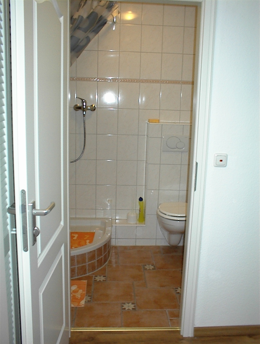 Wenn Sie mal nicht zu zweit in der Fewo sind, haben Sie noch als Reserve die Couch die Sie in Sekunden auch zu einer Schlafcouch ausziehen k&ouml;nnen.
